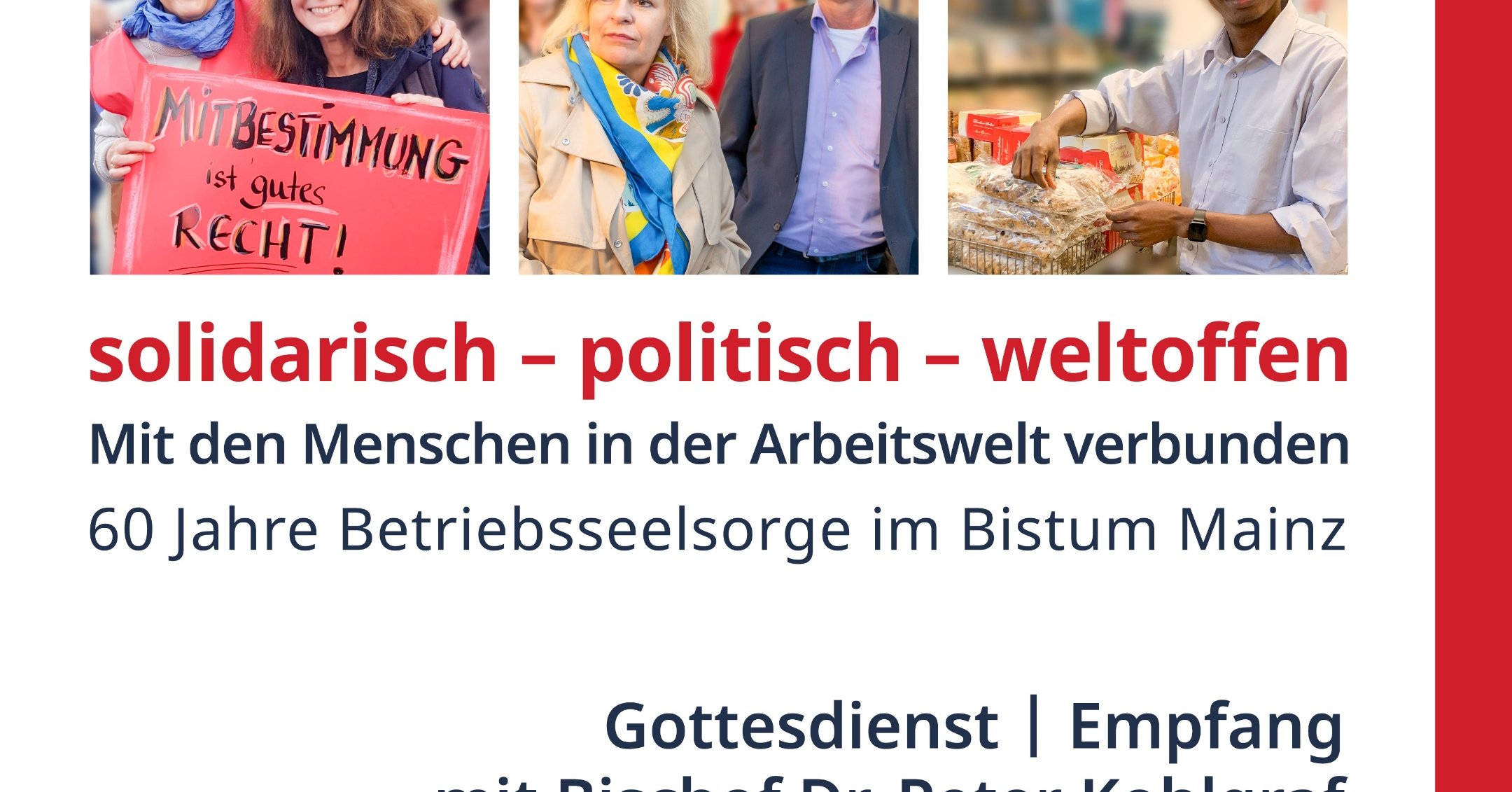 Solidarisch Politisch Weltoffen Mit Den Menschen In Der Arbeitswelt