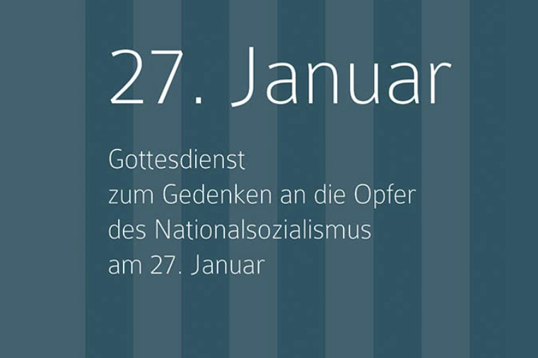 27. Januar. Handreichung für einen Gottesdienst zum Gedenken an die Opfer des Nationalsozialismus am 27. Januar (c) Deutsches Liturgisches Institut