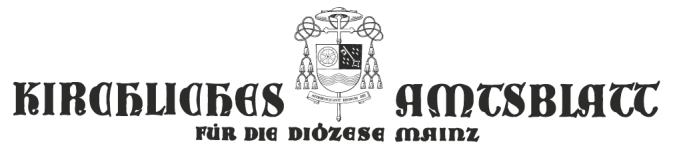 Kirchliches Amtsblatt (c) Bistum Mainz