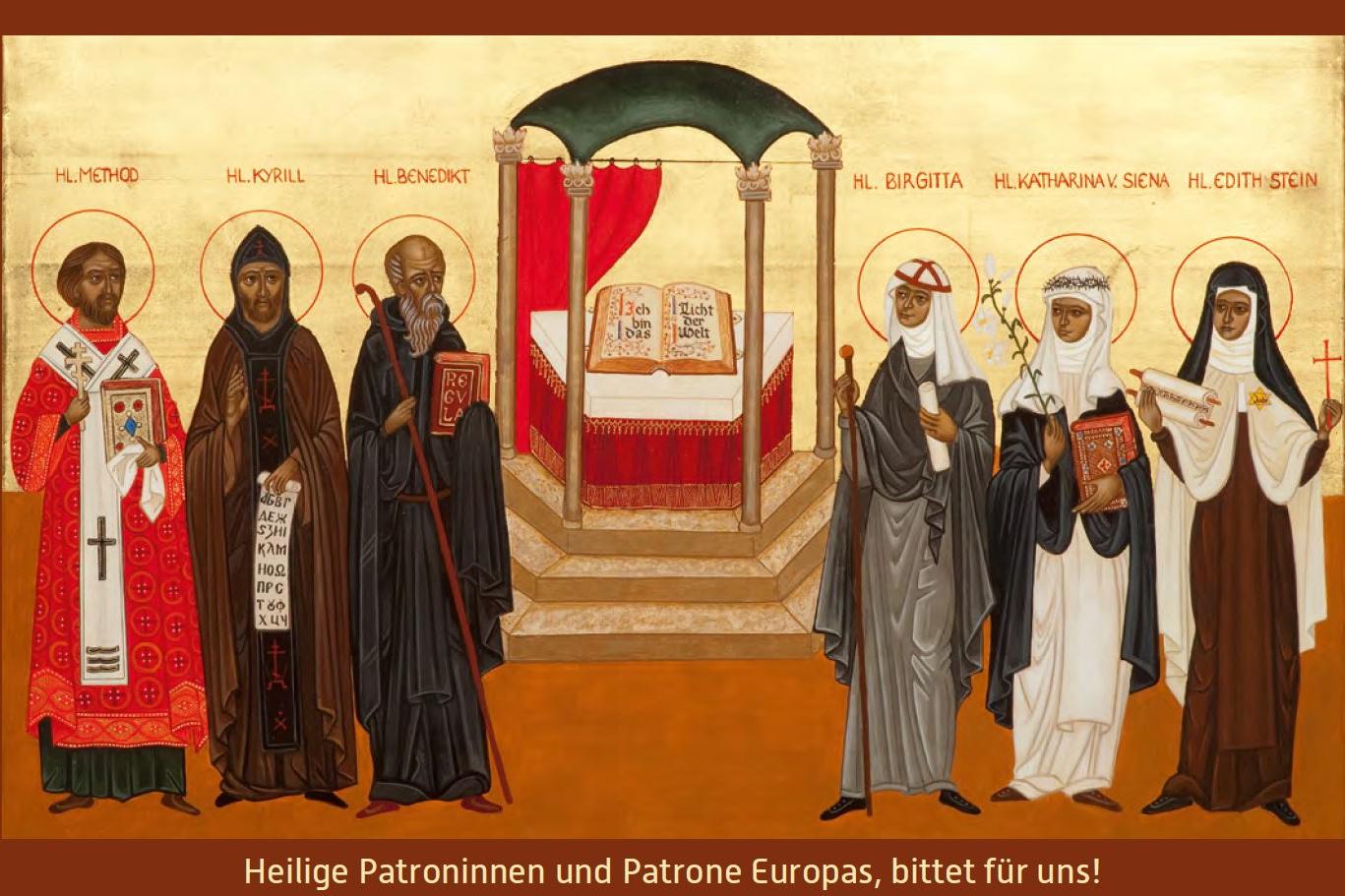 Patroninnen und Patrone Europas