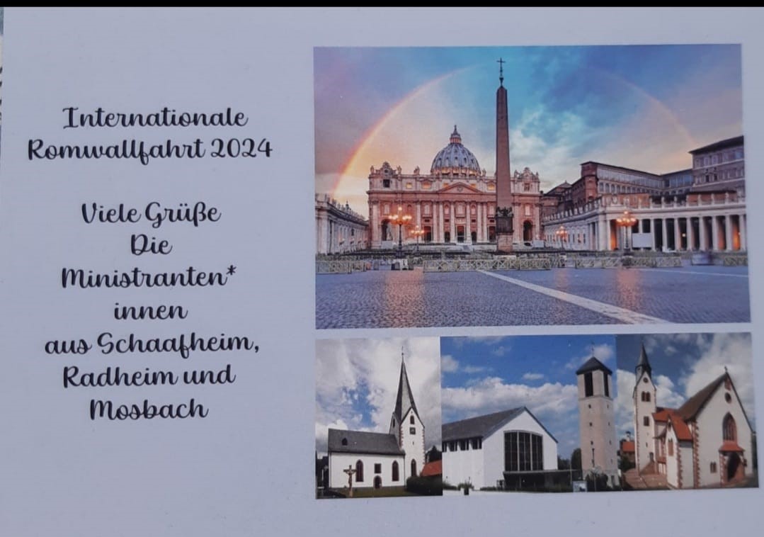 Mini-Romwallfahrt Post