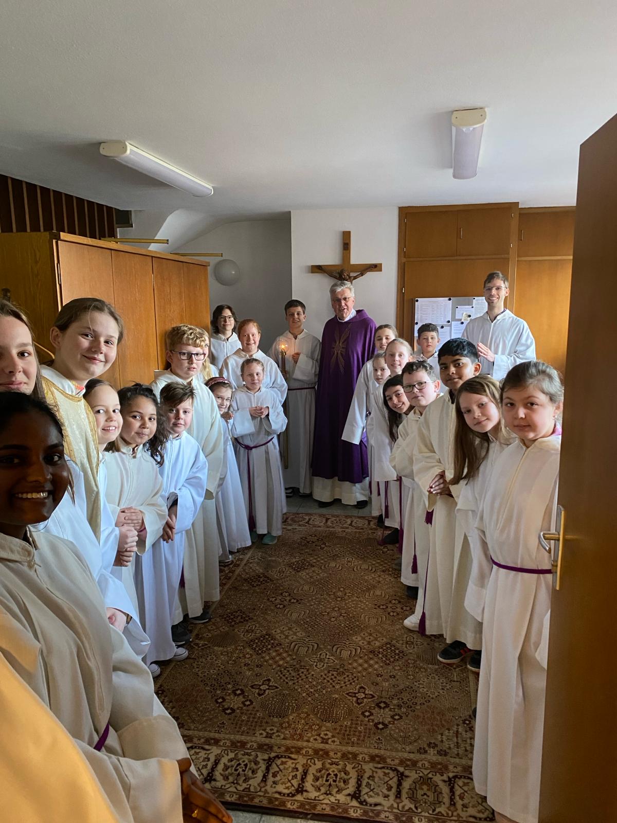 Probedienen in St. Michael