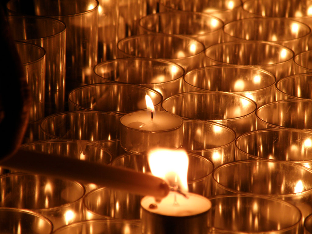 Kerzen - Taize Gottesdienst