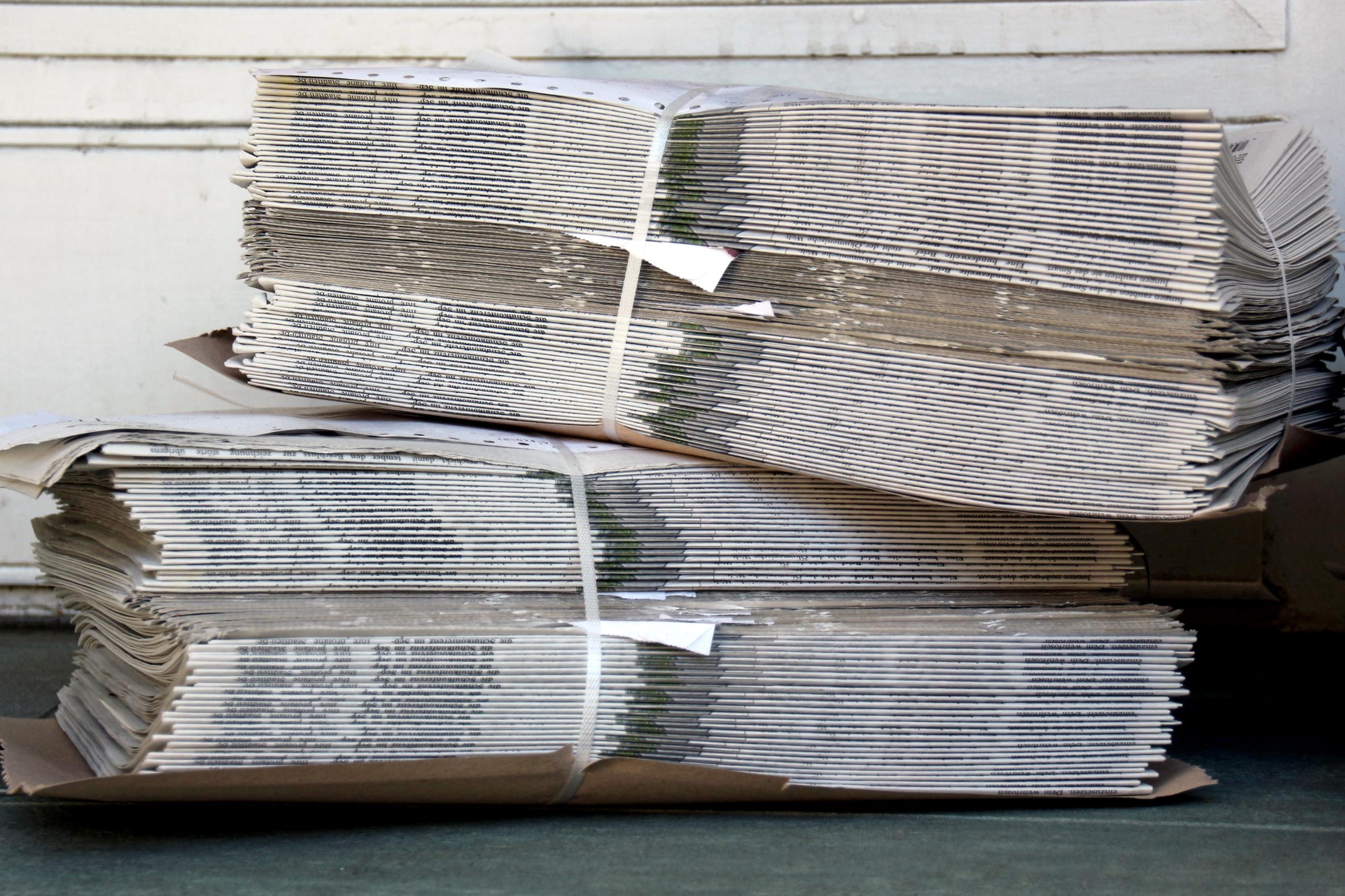 zeitungspacken