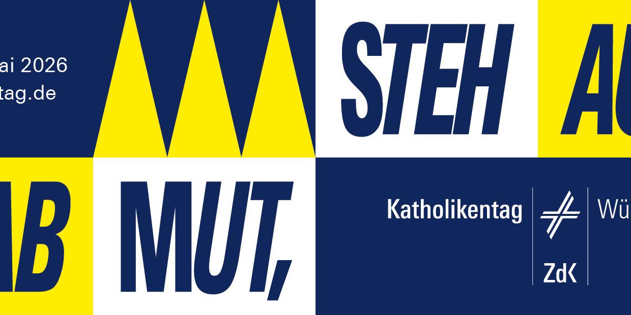 Freuen Sie sich auf den Katholikentag in Würzburg 2026