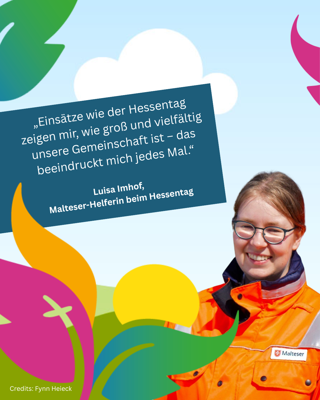 Luisa Imhof beim Hessentag