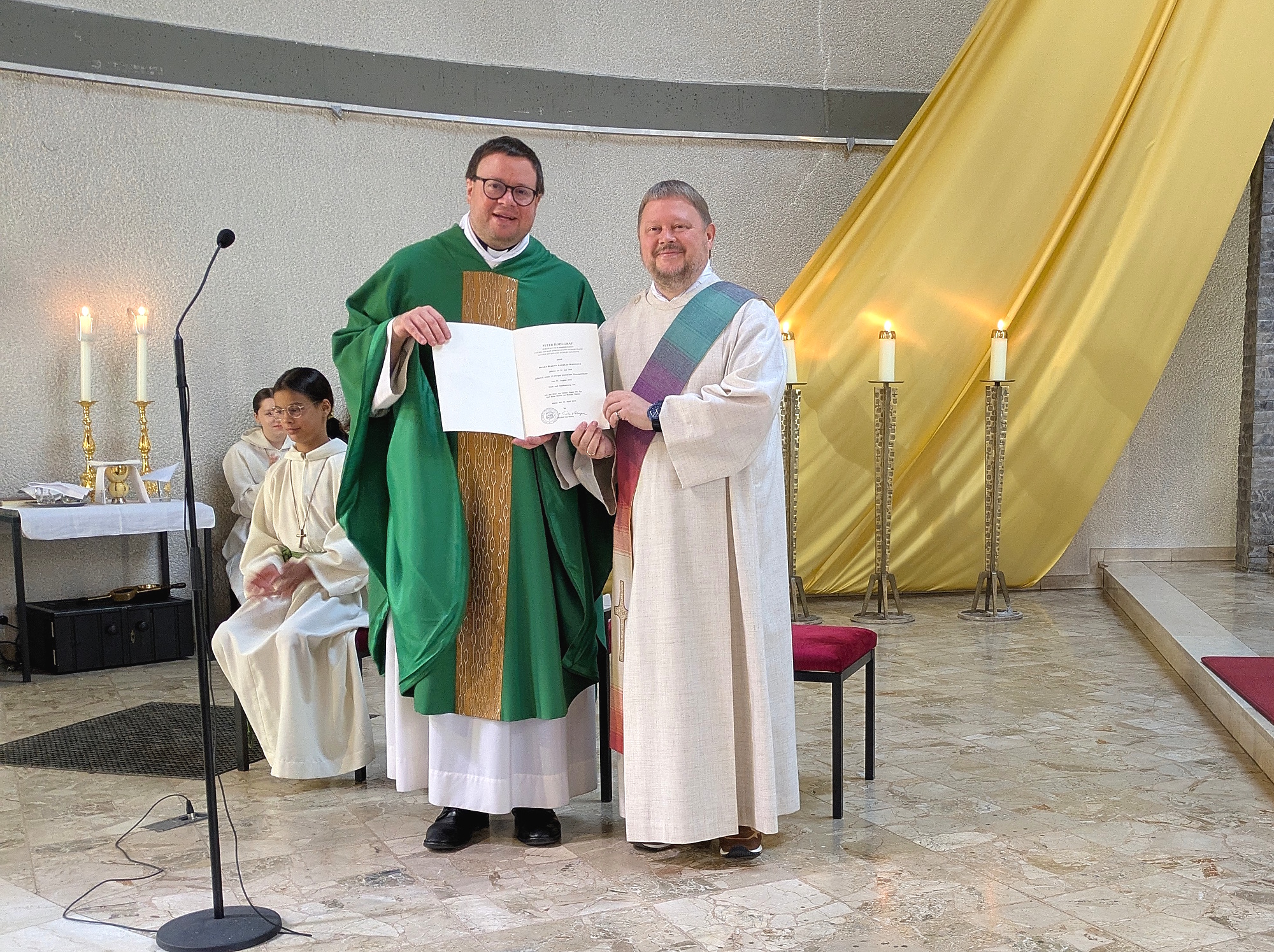 25jähriges Dienstjubiläum - Diakon Andreas Mangold am 13-07-2025 (c) Pfarrei St. Josef