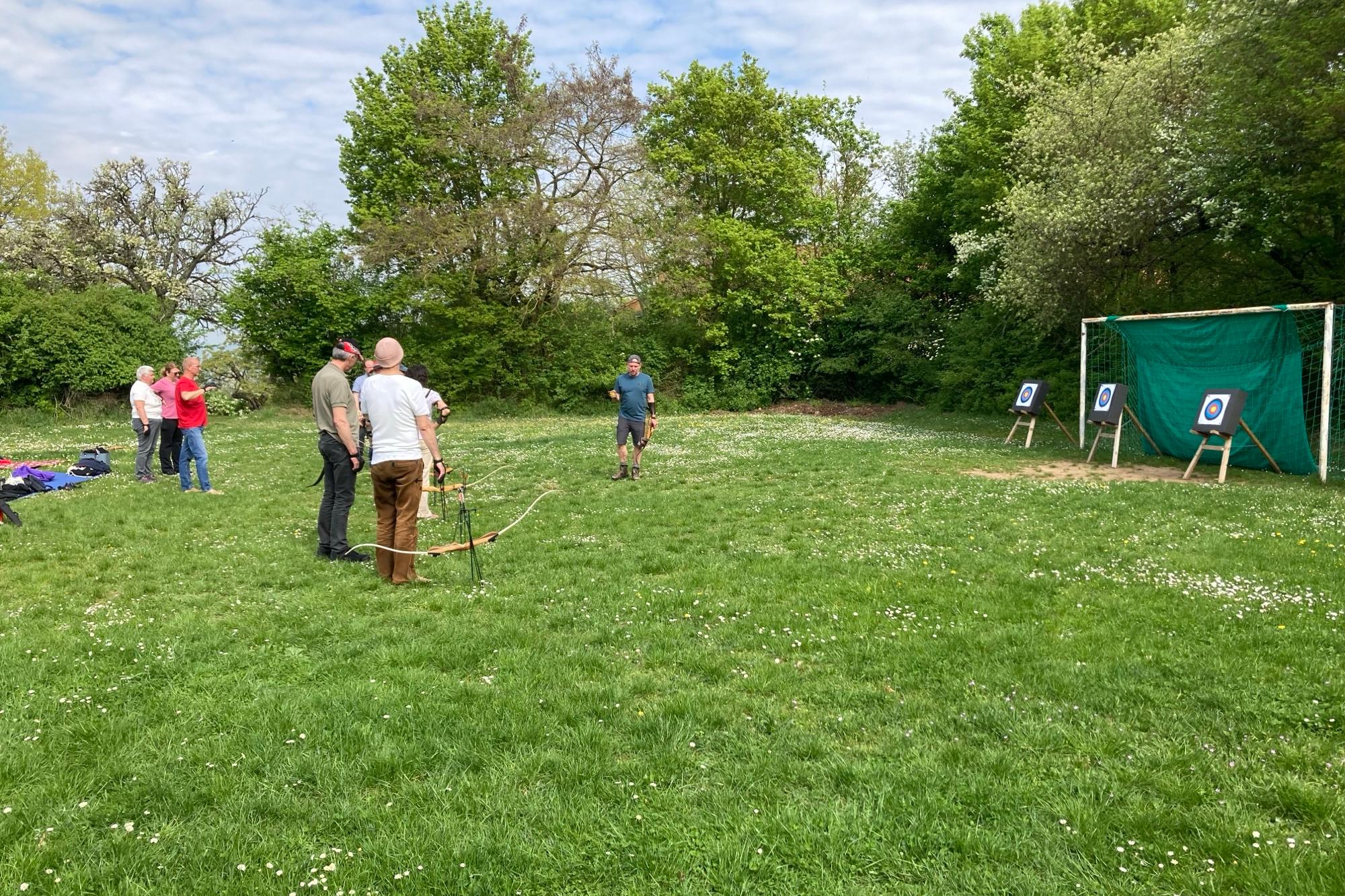 Auszeit mit Bogenschießen