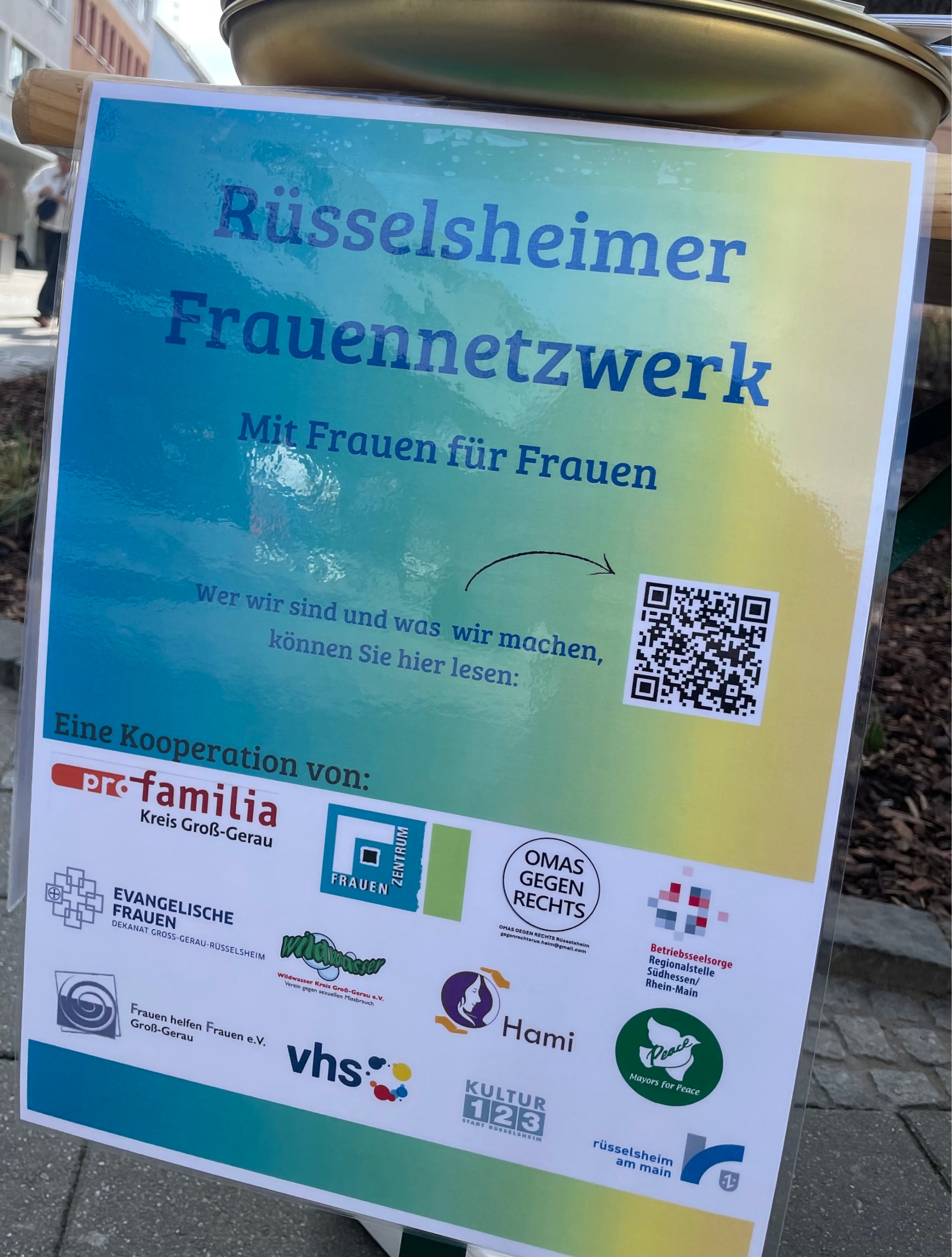 Plakat RüsselsheimerFrauennetzwerk