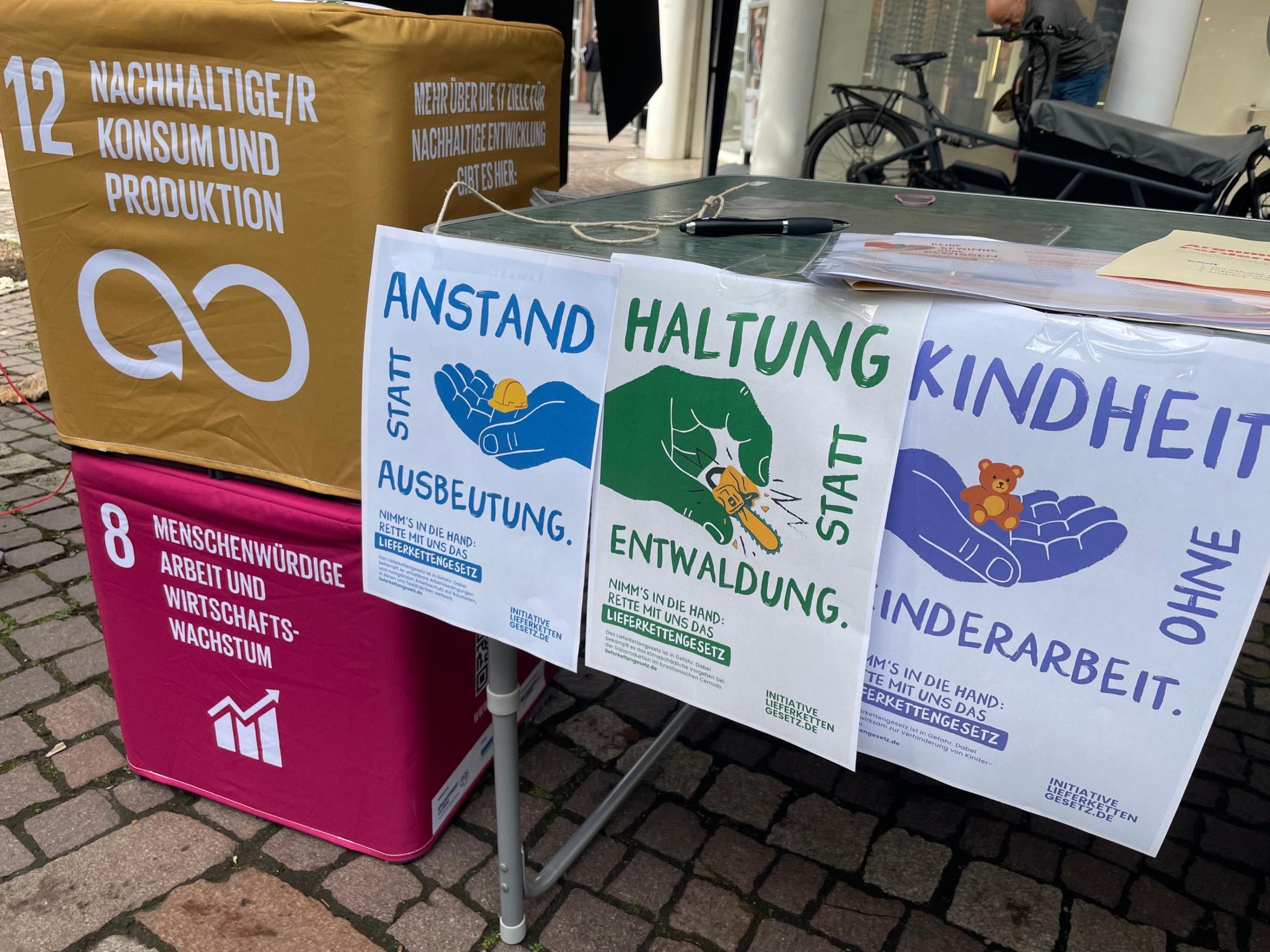 Stand Nachhaltigkeit