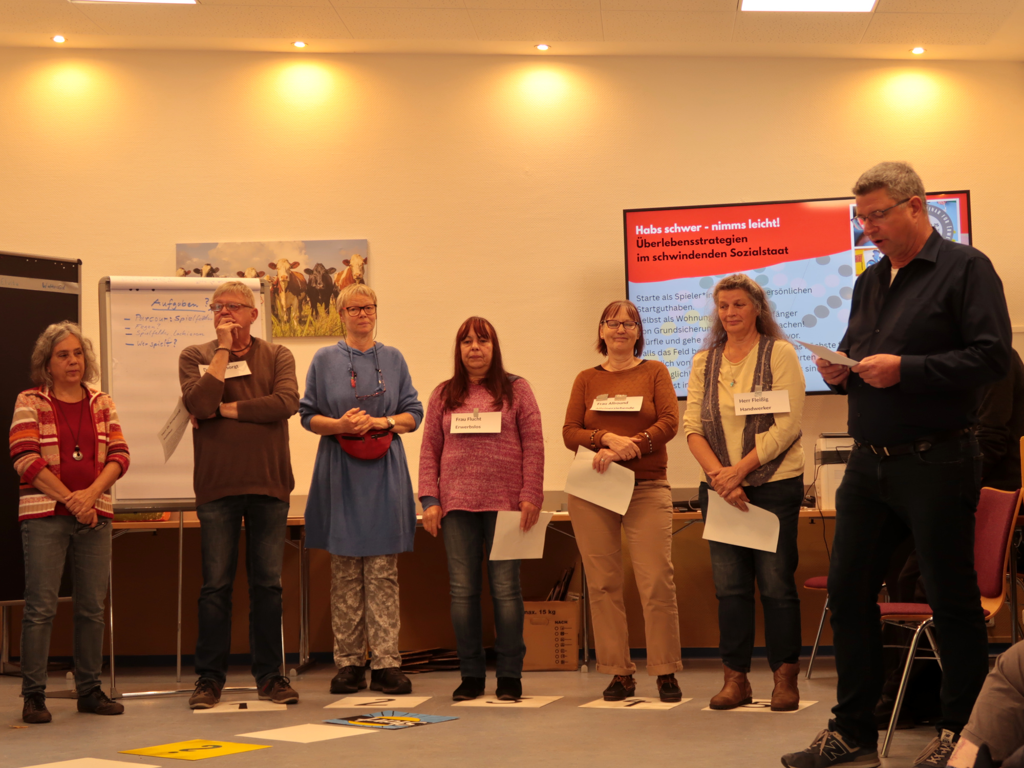 Richard Kunkel, katholische Betriebsseelsorge Oberhessen, eröffnete mit einem Grußwort die Präsentation.