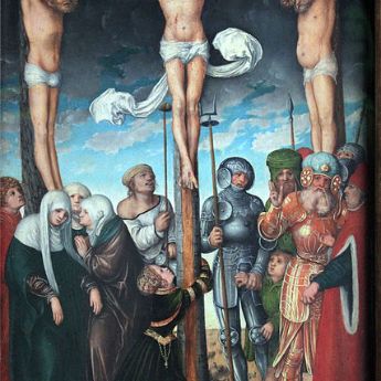 Kreuzigung Christi / Lucas Cranach d. Ä.
