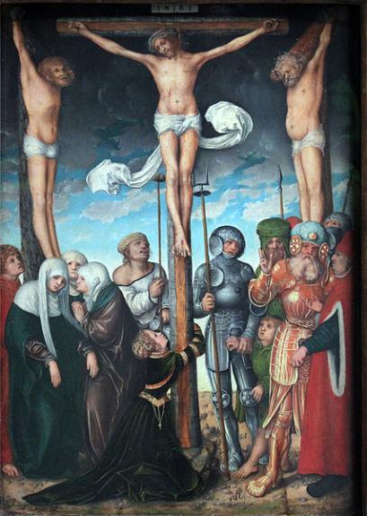 Kreuzigung Christi / Lucas Cranach d. Ä.