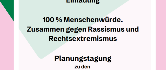 Fachtagung Internationale Wochen gegen Rassismus