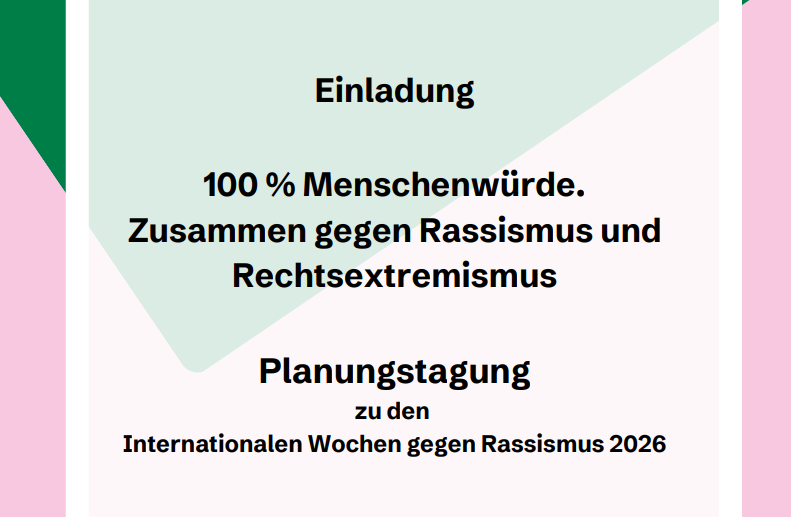 Fachtagung Internationale Wochen gegen Rassismus