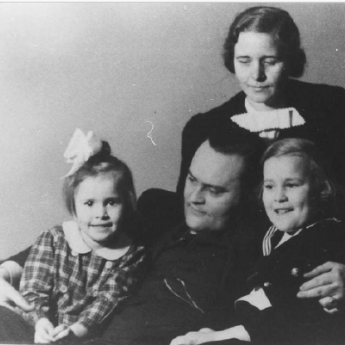 Widerstandskämpfer Josef Wirmer mit Familie