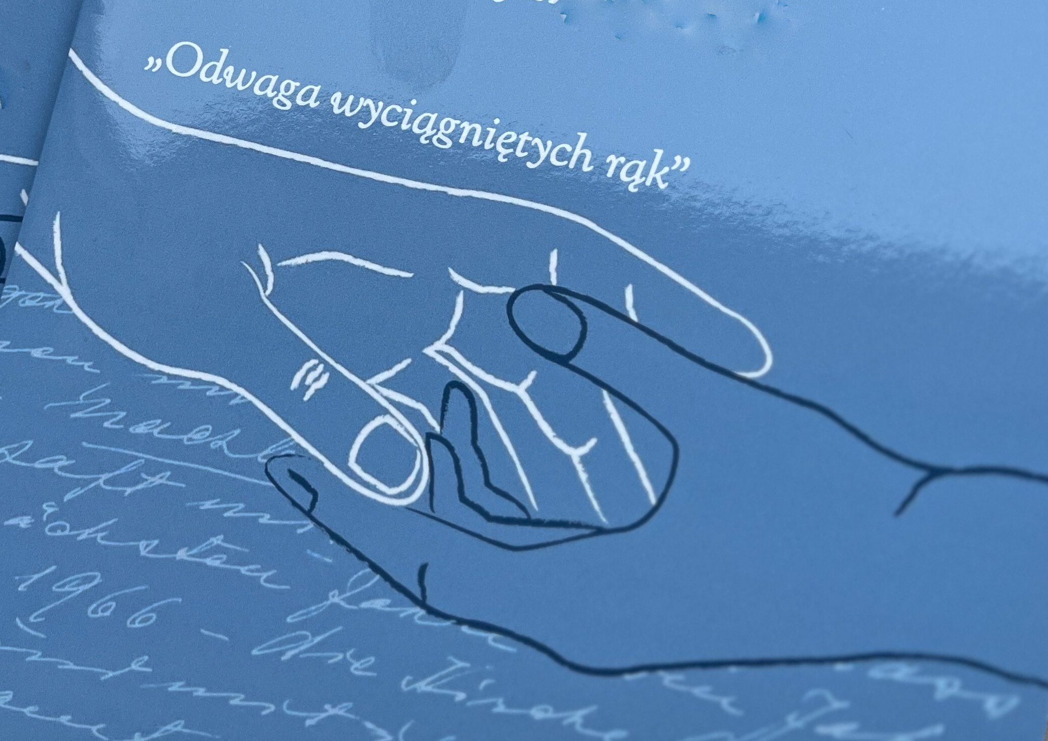 Mut der ausgestreckten Hand