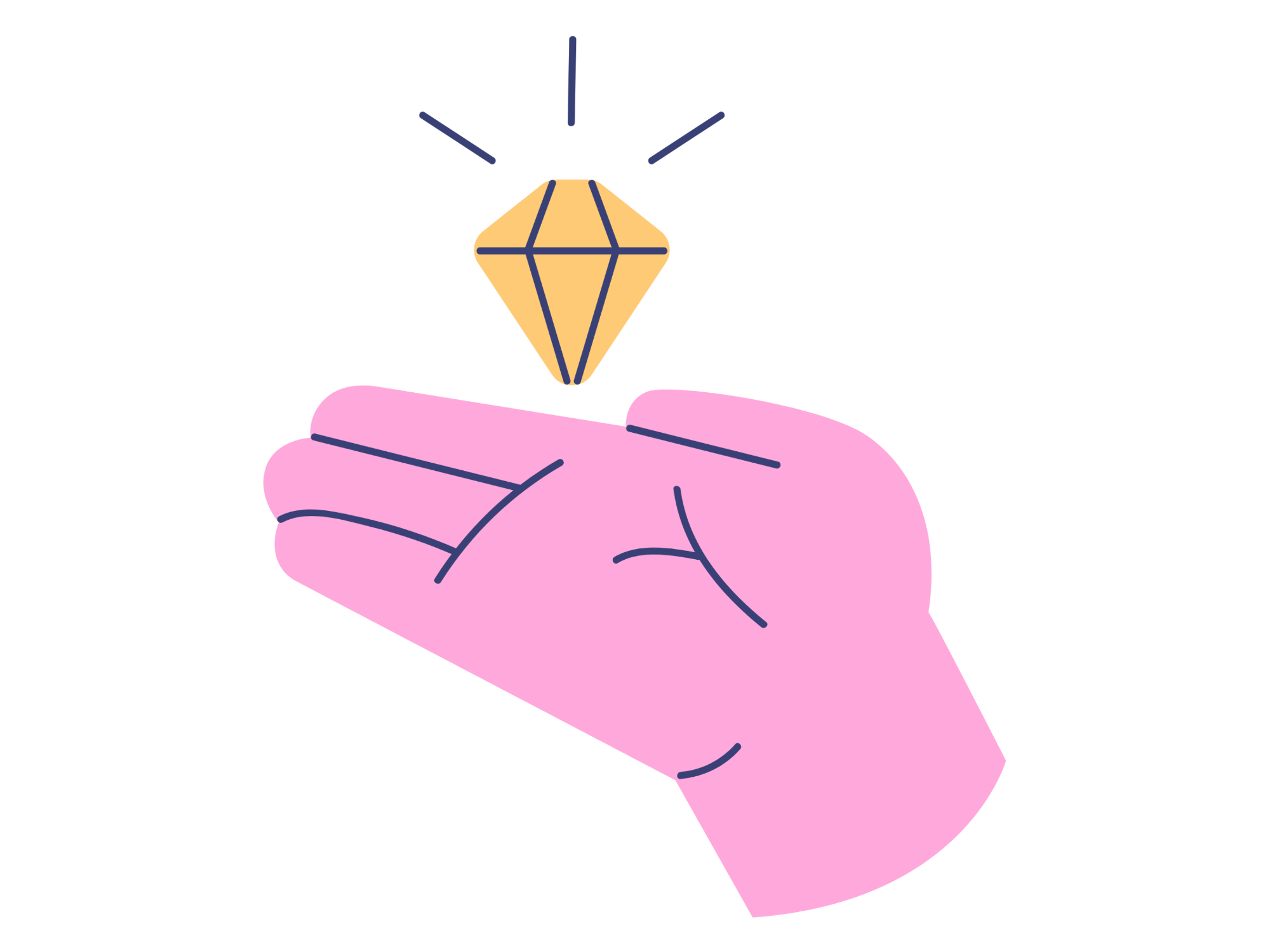 Diamant Hand