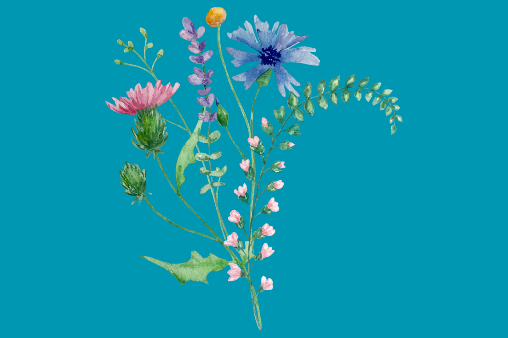 Wiesenblumenstrauß
