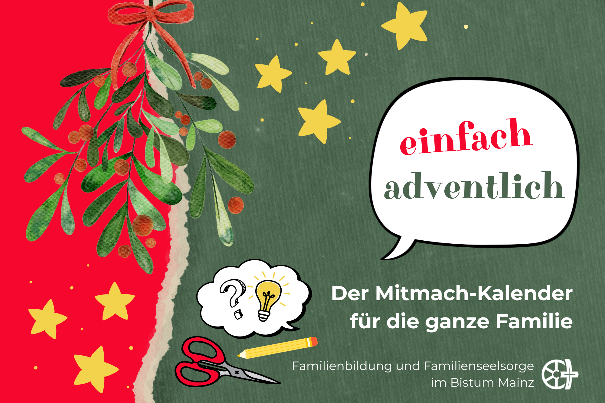 einfach adventlich. Der Mitmach-Kalender für die ganze Familie