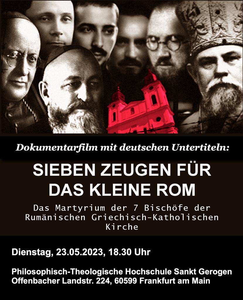 Sieben Zeugen für das Kleine Rom_Plakat