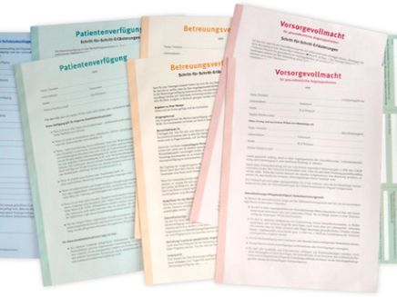 Vorsogeverfügungen-Formulare