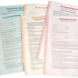 Vorsogeverfügungen-Formulare
