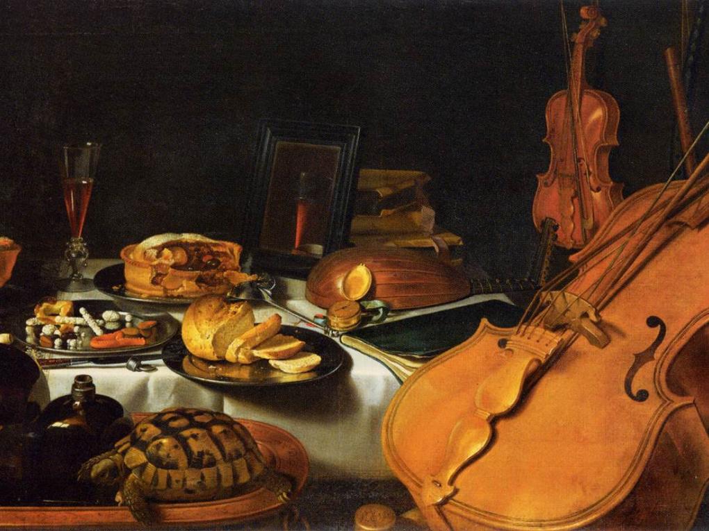 Claesz.,_Pieter_-_Still_Life_with_Musical_Instruments_-_1623
