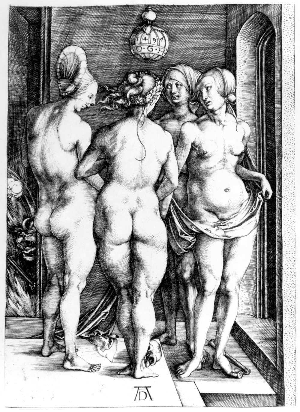 Albrecht Dürer: Die vier Hexen