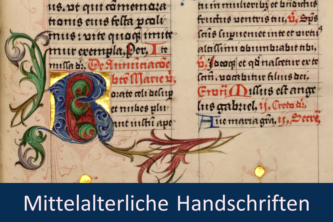 Mittelalterliche Handschriften und Fragmente