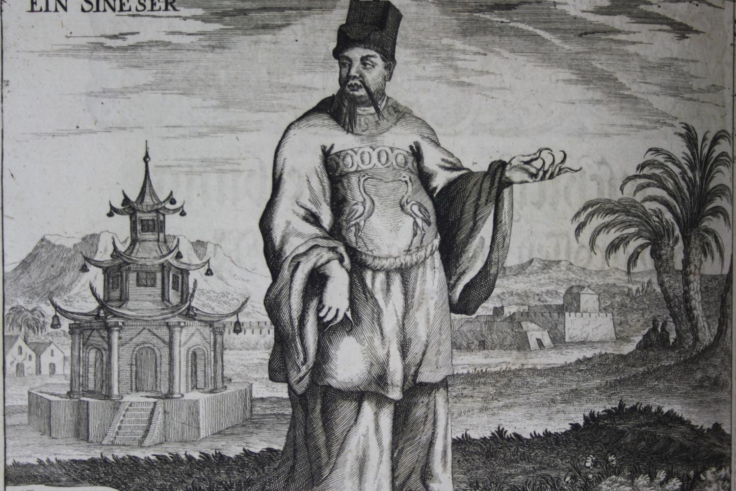 Chinese - Cornelius Hazart, Kirchengeschichte Wien 1678 (Martinus-Bibliothek Mainz, E/927,1) (c) Martinus-Bibliothek