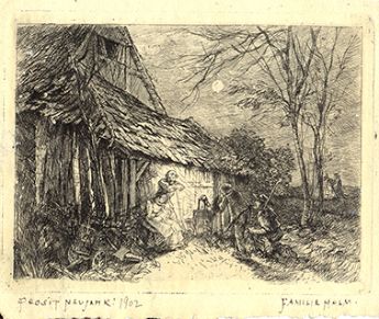 Peter Halm, Weihnachten, 1902