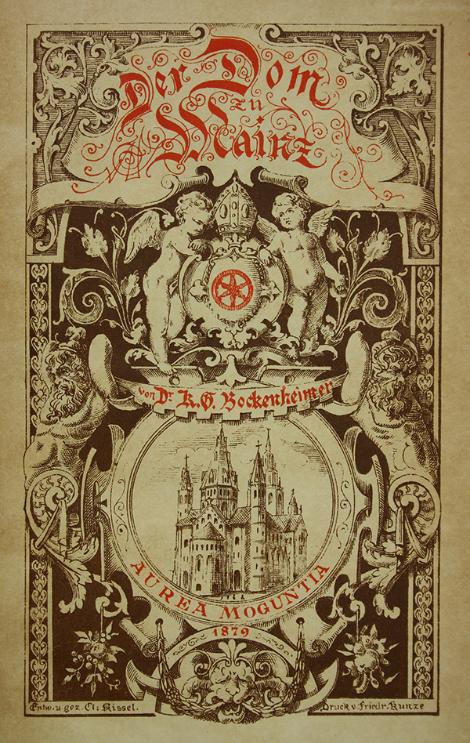 Titelblatt - Karl Georg Bockenheimer: Dom zu Mainz. - 1879 (c) Martinus-Bibliothek Mainz