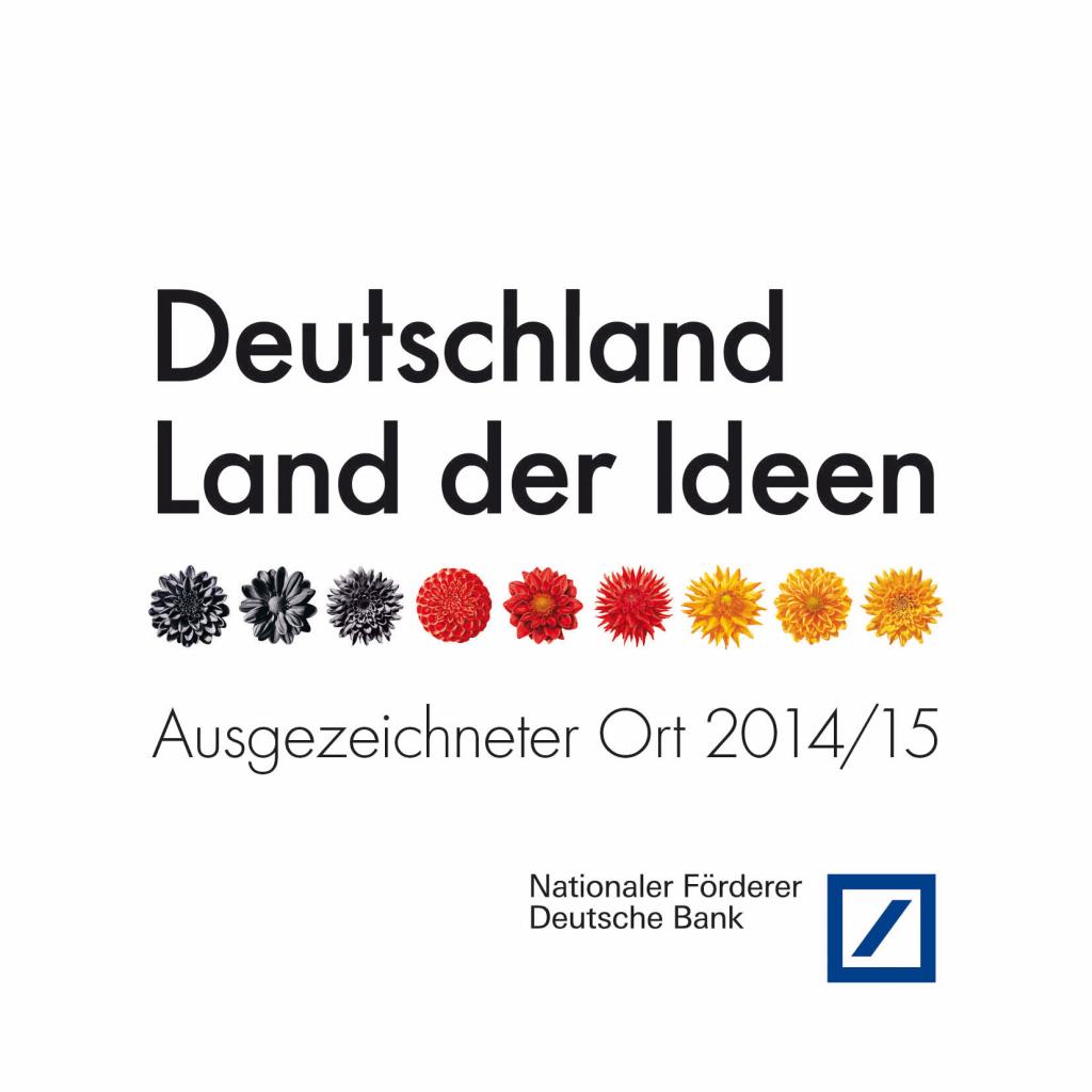 Prädikat Ausgezeichneter Ort 2014/15 (c) Land der Ideen Management GmbH