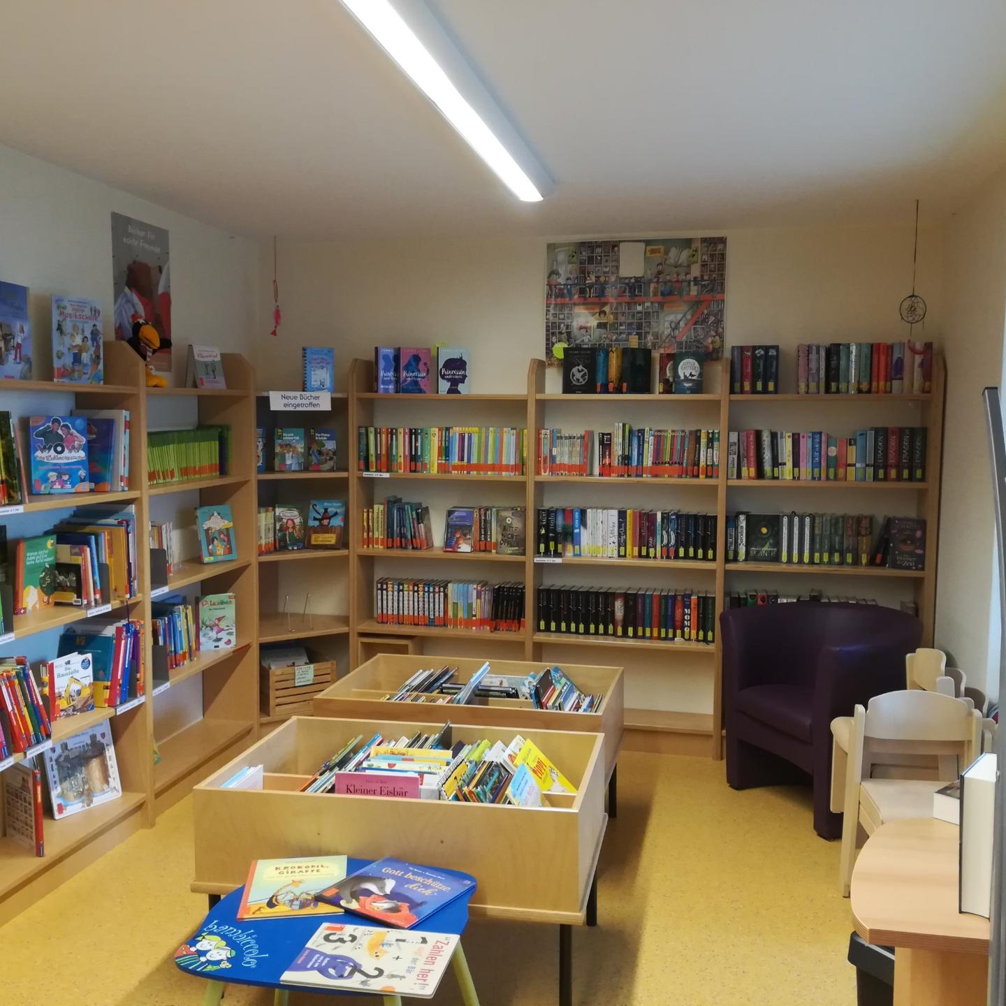 Kinder- und Jugendbücher (c) Bücherei -Team