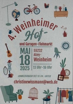 Hof- und Garagenflohmarkt 2025 (c) Christine Wissmann