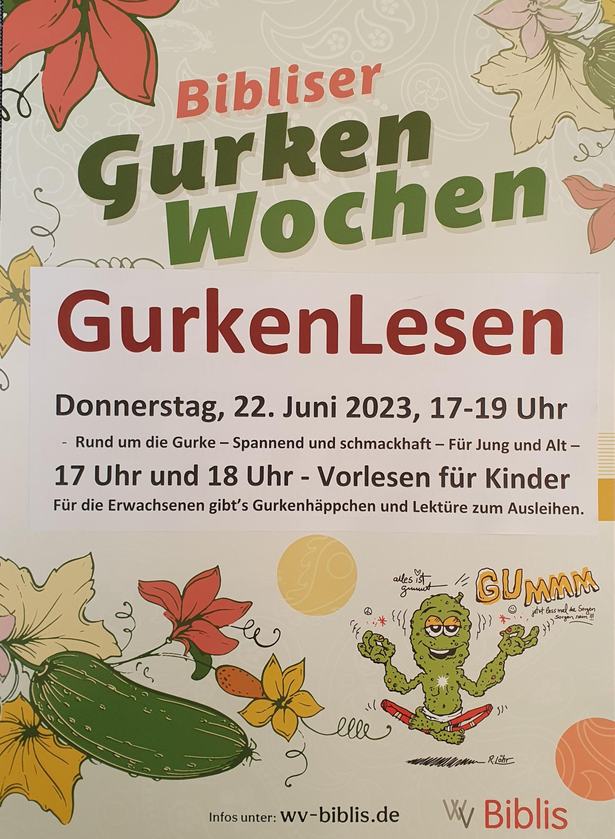 GurkenLesen 2023 Homepage