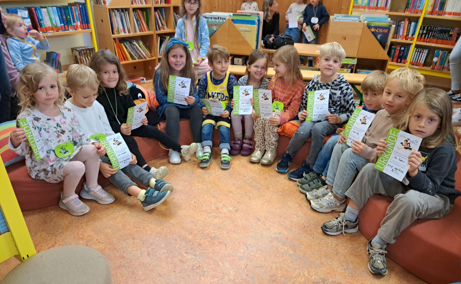 Wir haben unsere Urkunde bekommen! (c) gk