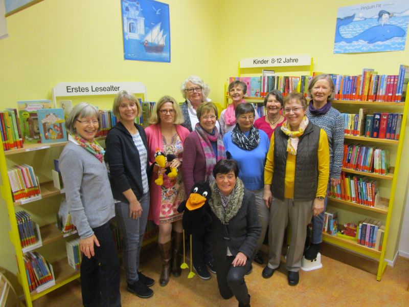 Das Team der Öffentlichen Bücherei St. Alban (c) gb