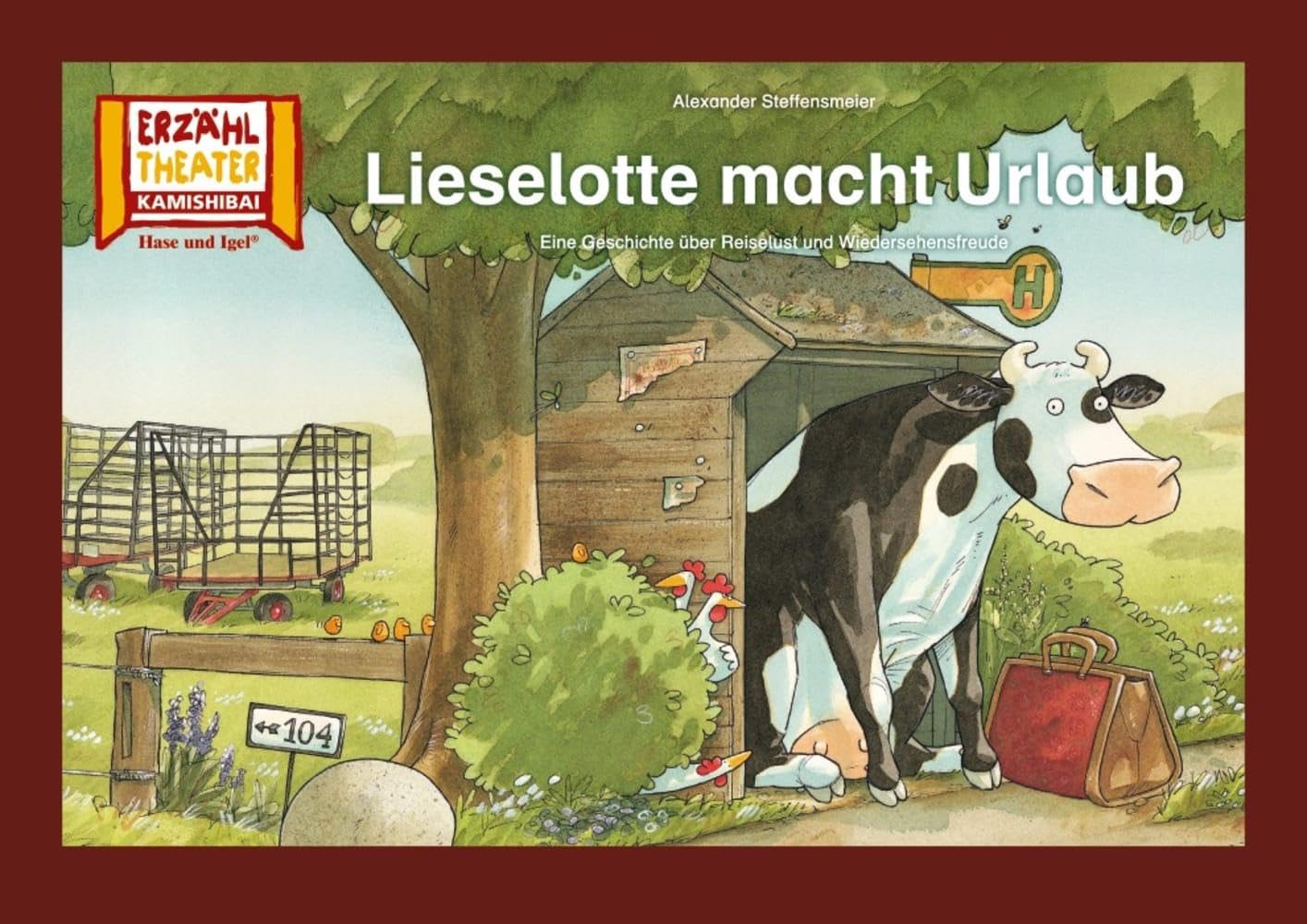 Lieselotte macht Urlaub, Kamishibai (c) Hase-und-Igel-Verlag, 2021