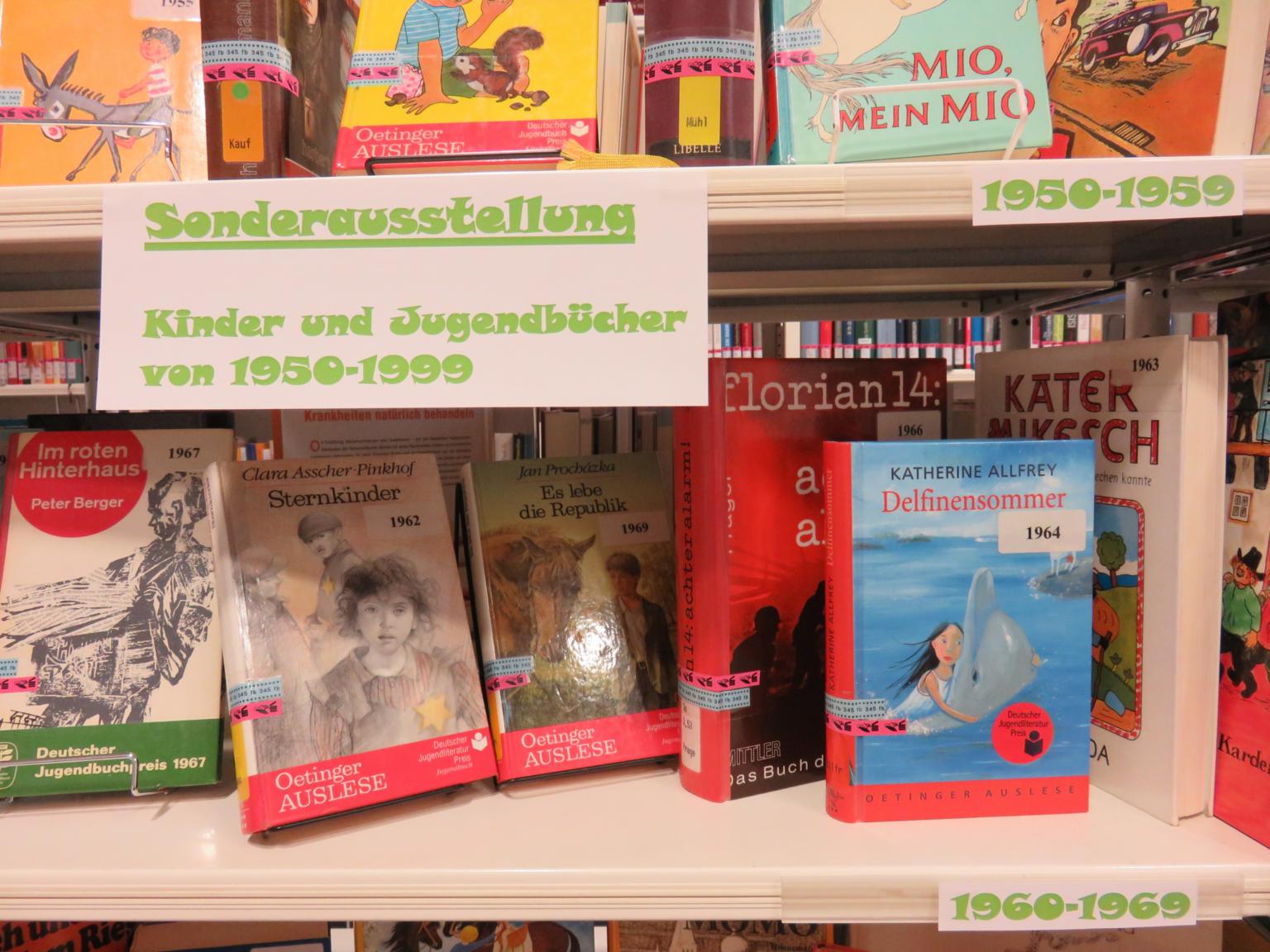 Sonderausstellung 50 Jahre Kinderliteratur (c) Bücherei am Dom