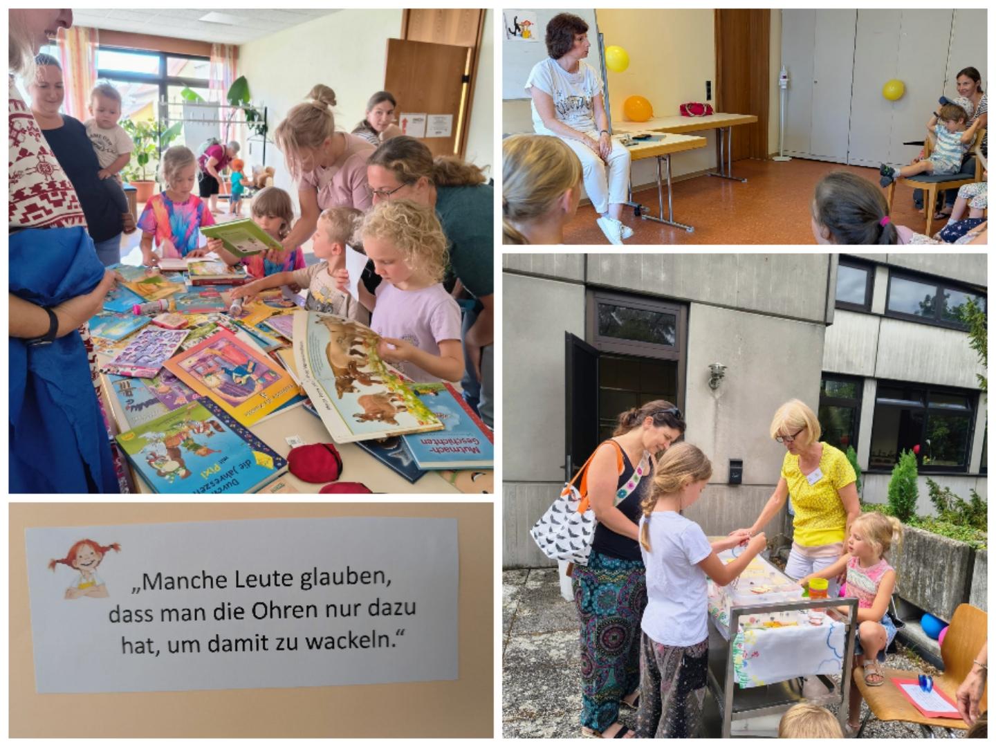 Collage Leseheldenfest2 (c) KÖB Bürstadt