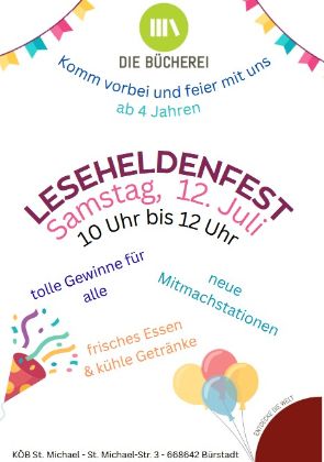 Leseheldenfest 2025 foto (c) KÖB Bürstadt