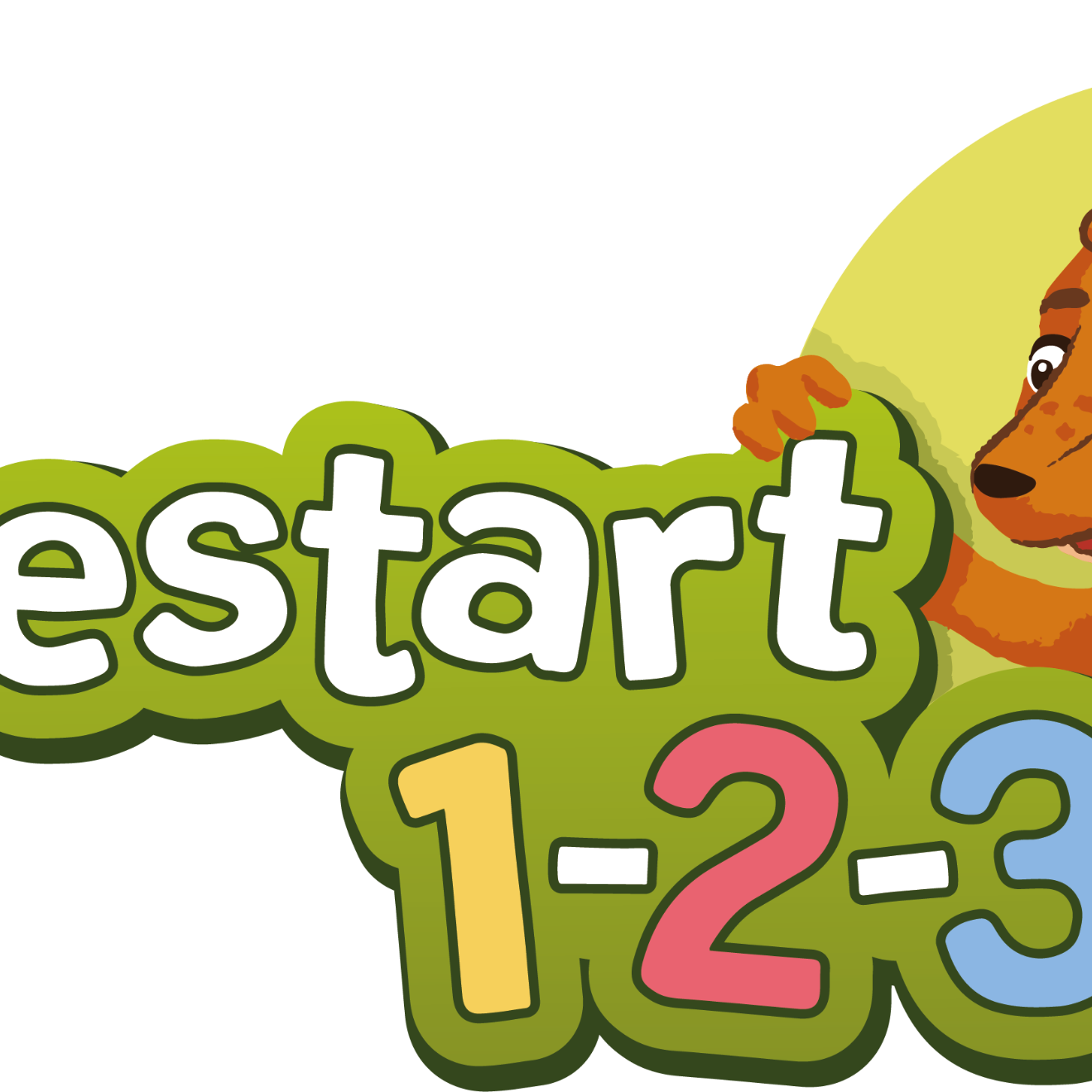 Lesestart 1-2-3- Logo