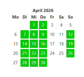 April 2026 (c) Bücherei Einhausen