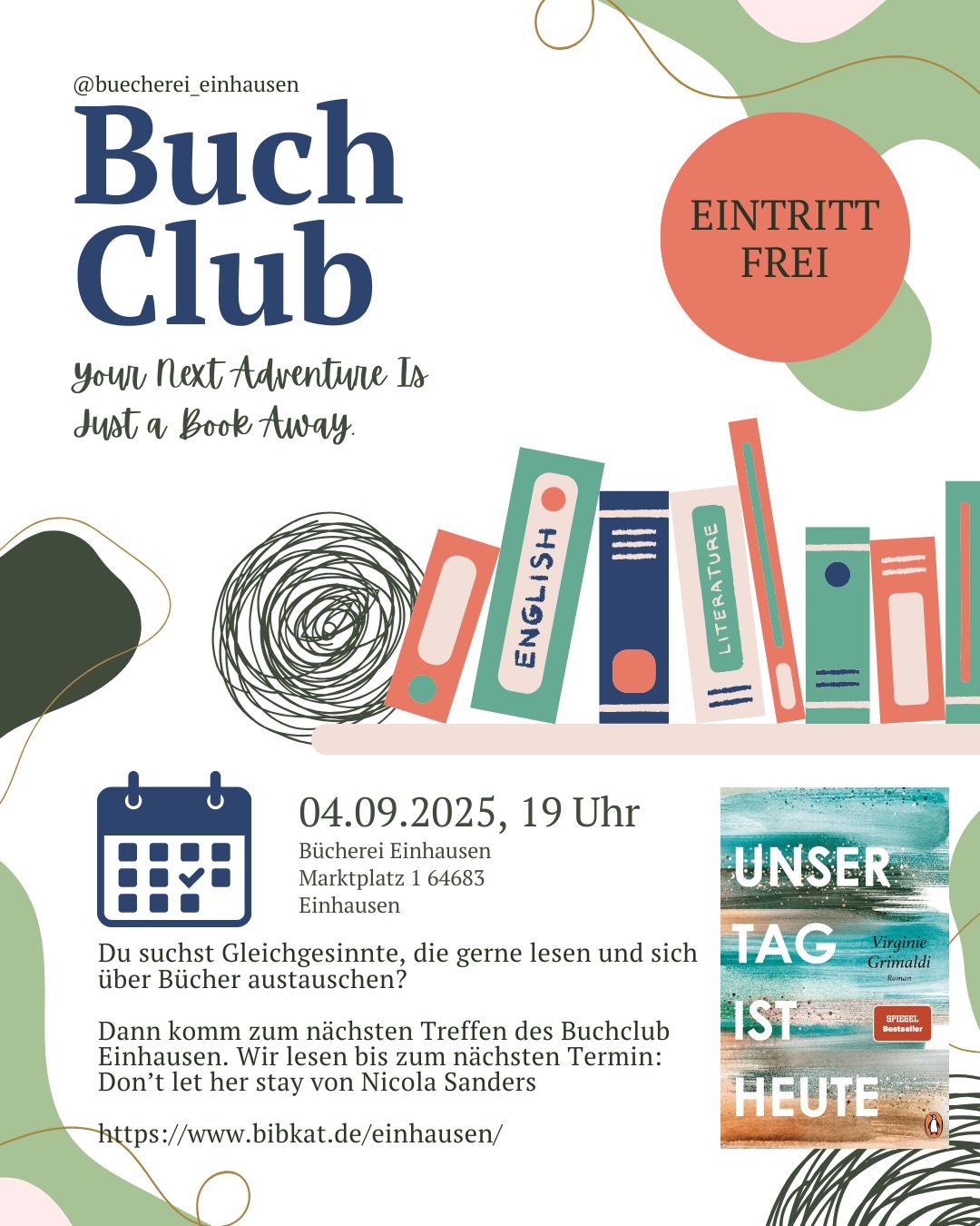 Treffen BuchClub im September (c) Sonja Bethke-Jehle, Jessica Strizelberger