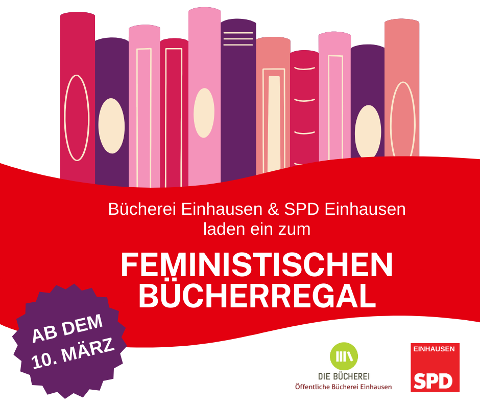 Feministisches Bücherregal_Facebook (c) SPD Einhausen