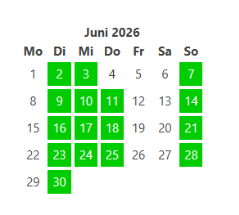 Juni 2026 (c) Buecherei Einhausen