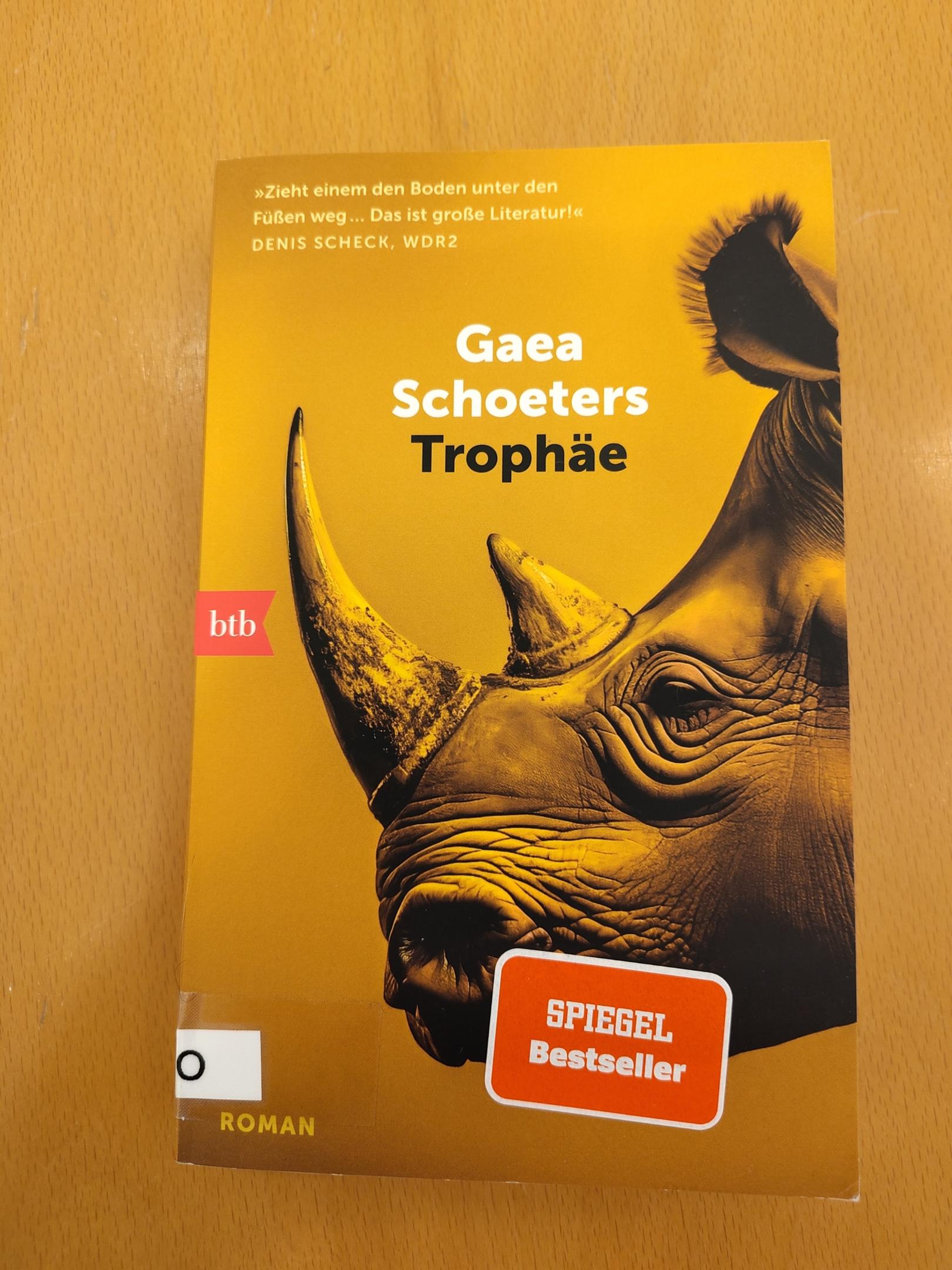 Trophäe von Gaea Schoeters (c) Bethke-Jehle