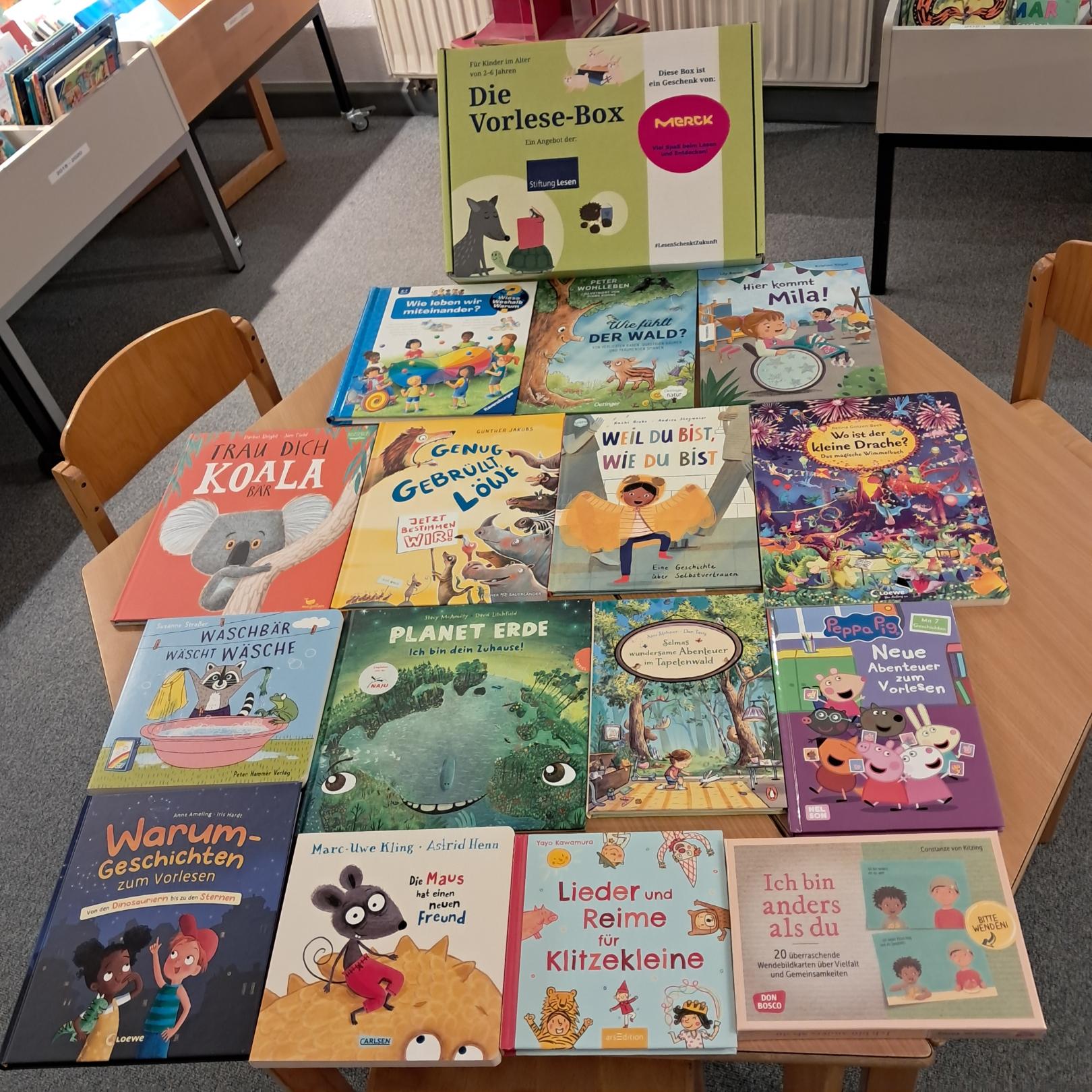 Vorlesebox_Merck_1 (c) Bücherei Einhausen / Andrea Philipp